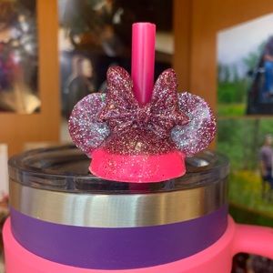 Minnie Mouse Straw Topper